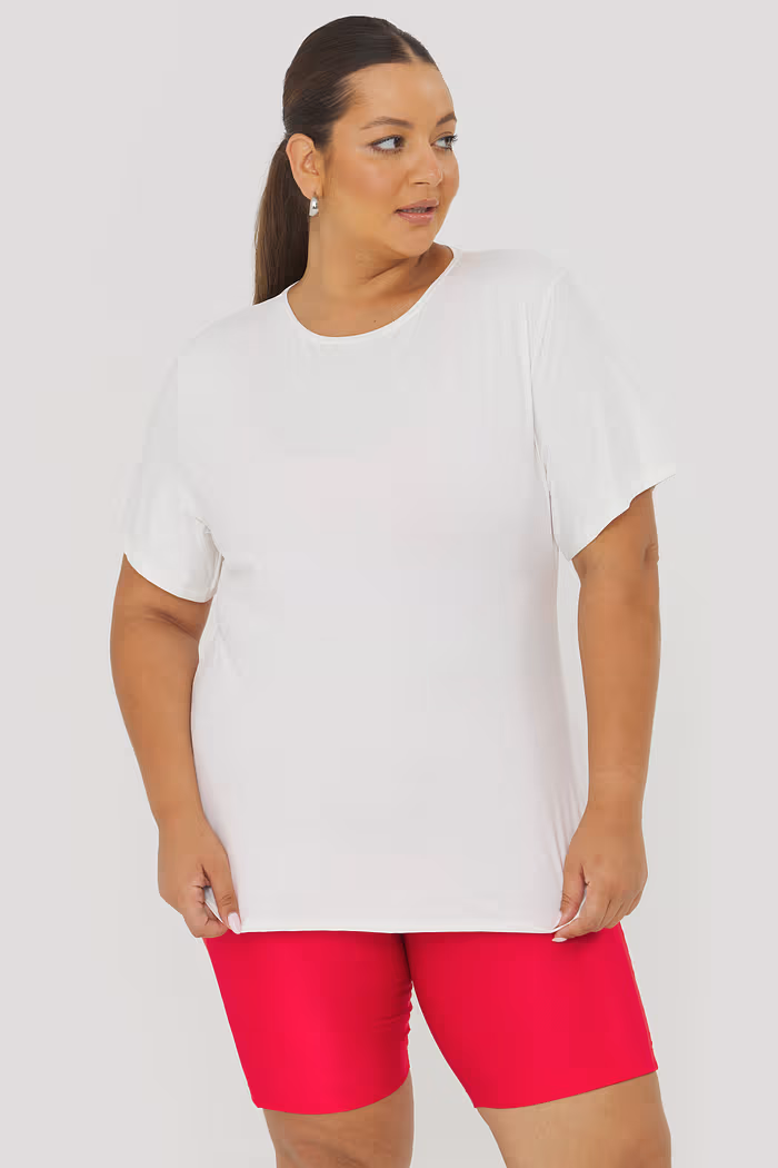 Camiseta Esportiva Babi Off-White