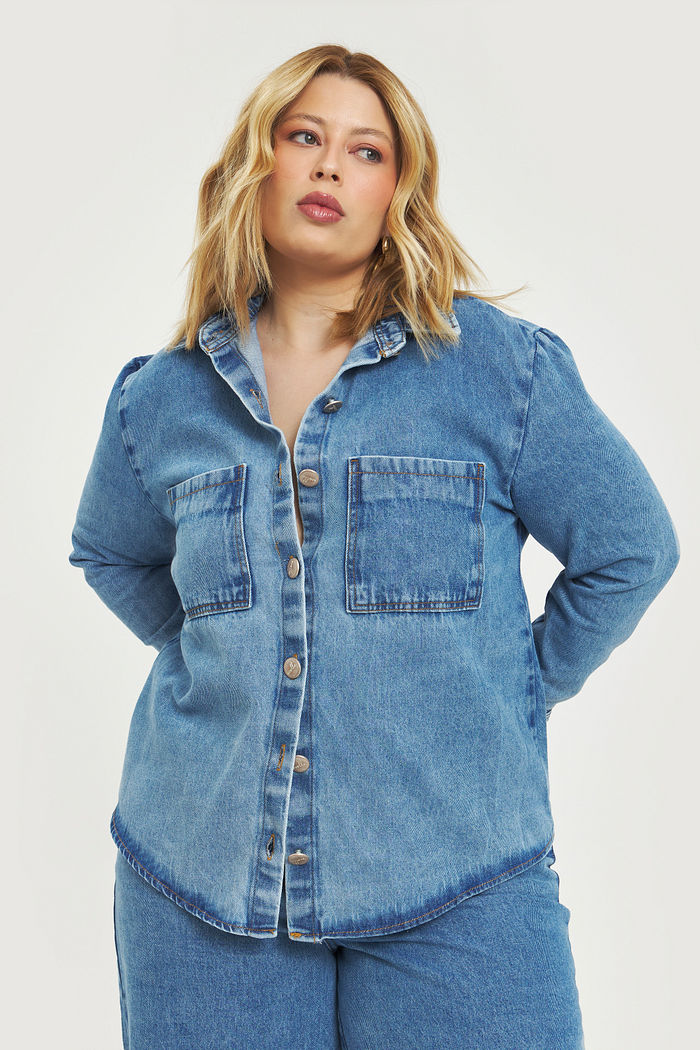 Camisa Oversized Geovanna Jeans
