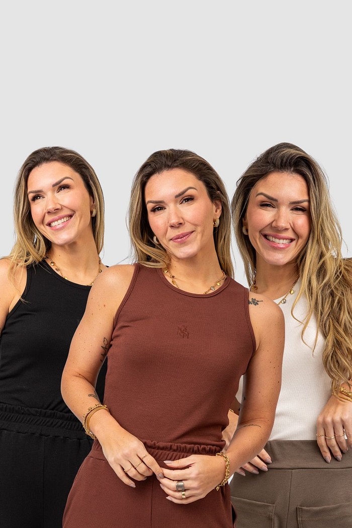 KIT 3 REGATAS NOUNOU