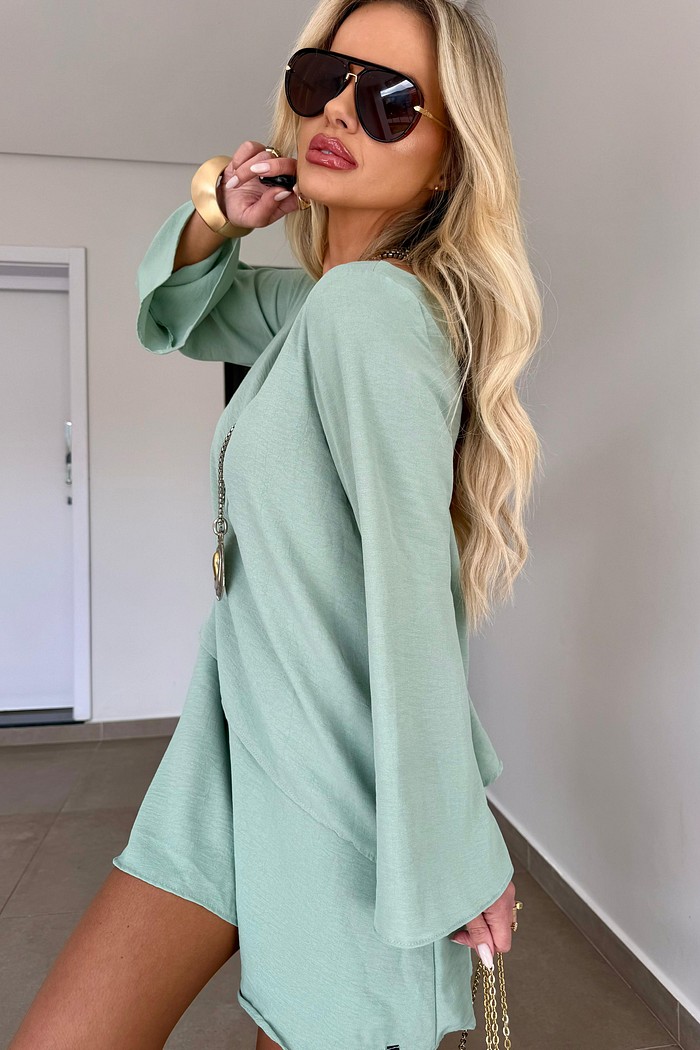 Vestido Alícia Verde Menta