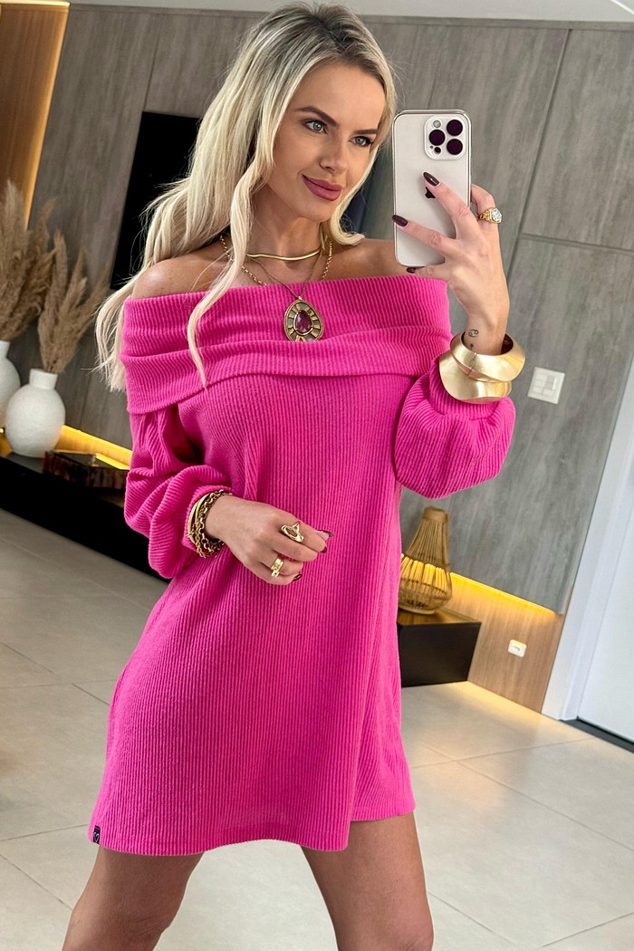 Vestido Amanda Pink