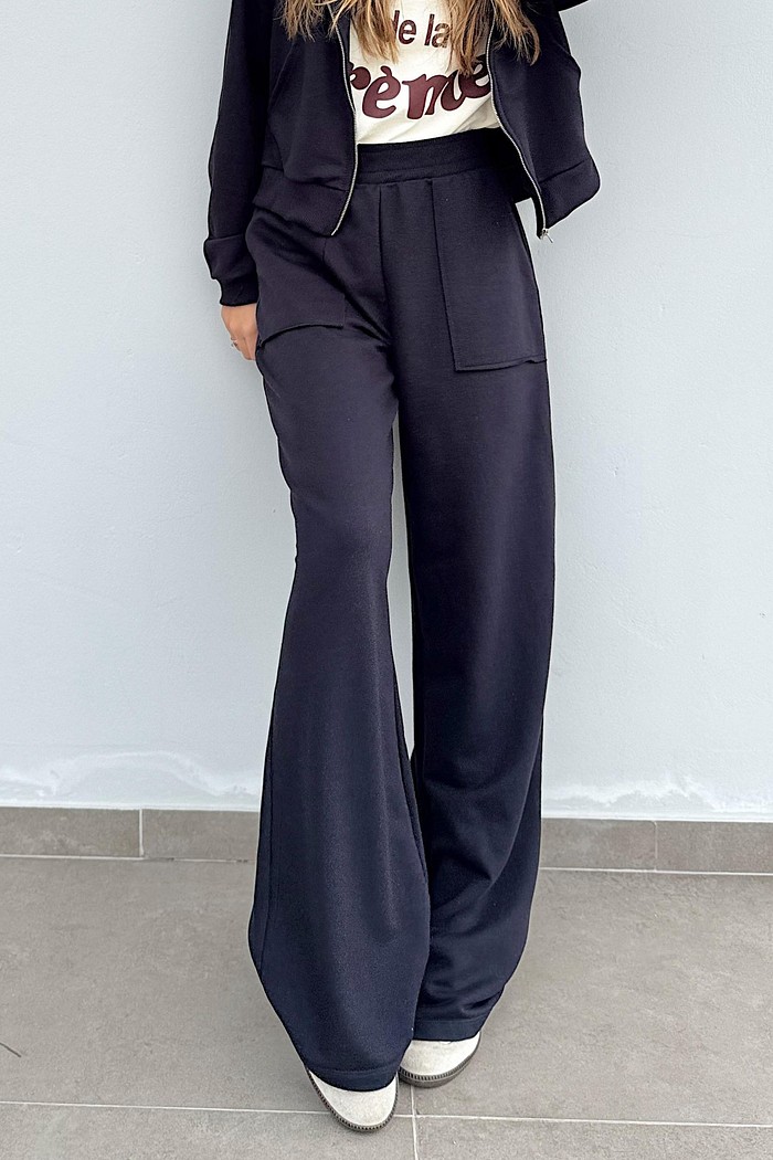 Calça Comfy Wide Preta