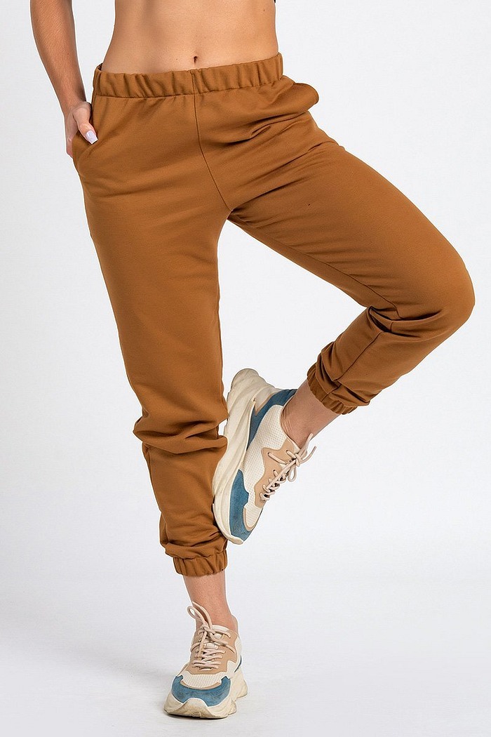 Calça Jogger Color Feminina Caramelo