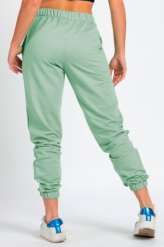 Calça Jogger Color Feminina  Peluciada Verde Oliva