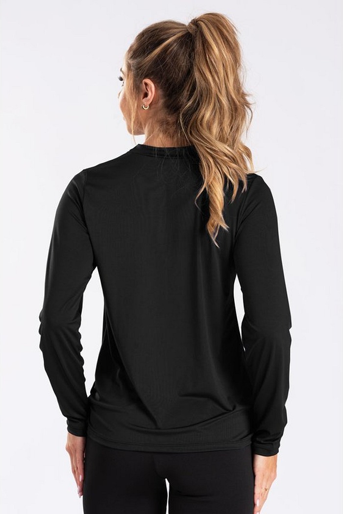 Camiseta Térmica Manga Longa Feminina Preto