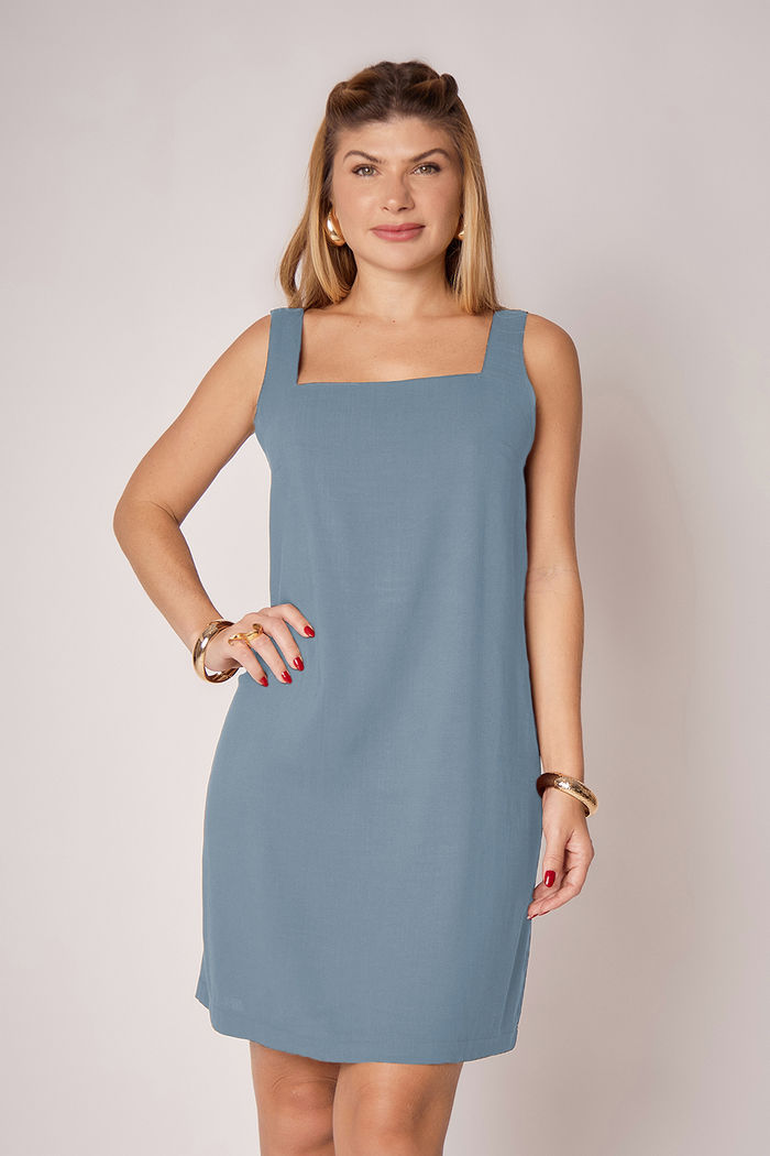 Vestido Greice Celeste