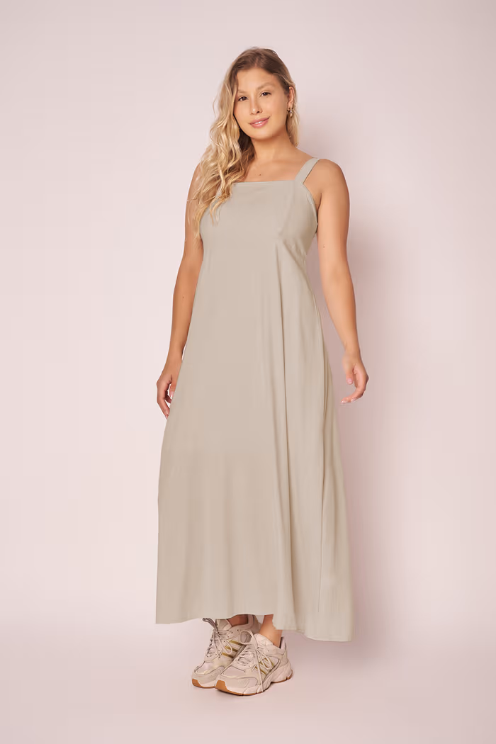 Vestido Irine Baunilha