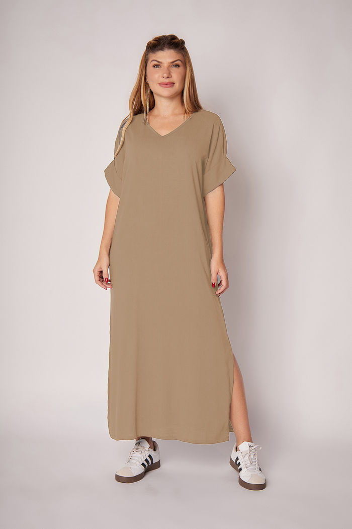 Vestido Elen Aveia