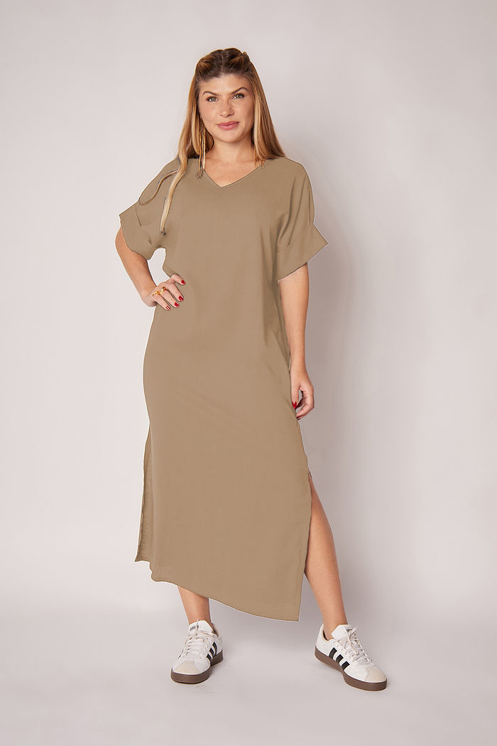 Vestido Elen Aveia