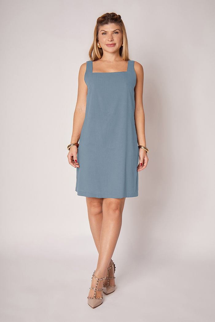 Vestido Greice Celeste