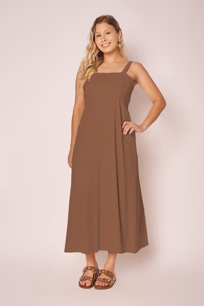 Vestido Irine Mocha