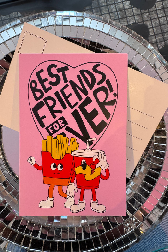 POSTAL BEST FRIENDS FOREVER