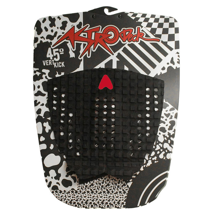 Deck Astrodeck Wide Tail Preto/Vermelho
