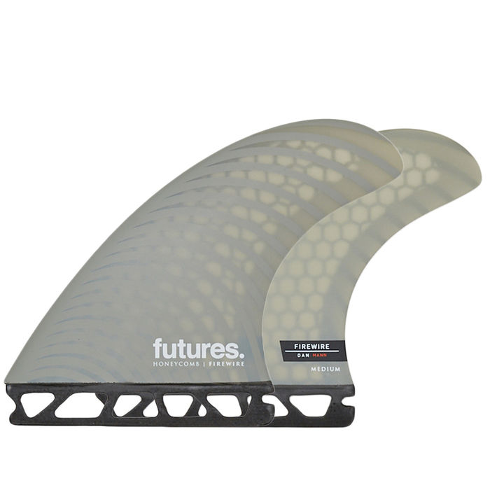 Quilhas Futures Firewire Honeycomb Tri-Quad (5 Quilhas) - Medium