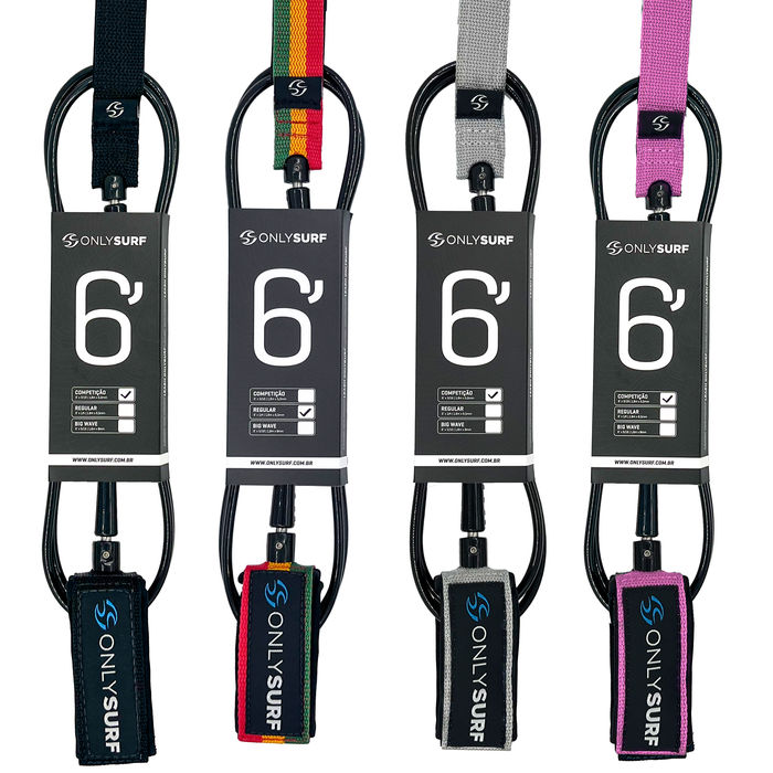 Leash Onlysurf 6' x 5 mm One Piece Comp