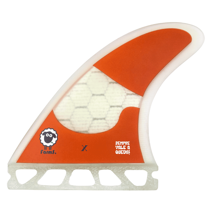 Quilhas Farms FS-7 Large - Encaixe Futures - Laranja