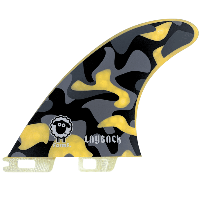 Quilhas Farms Layback Large Amarela - Encaixe 2