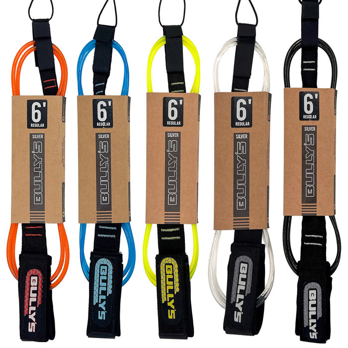 Leash Bullys 6' x 6 mm - Silver Regular