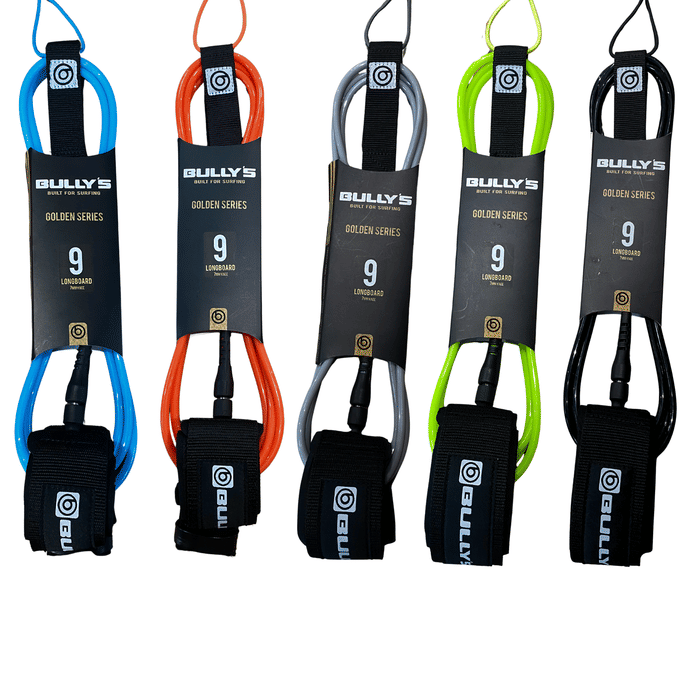 Leash Bullys 9' x 7 mm - Golden Series Joelho