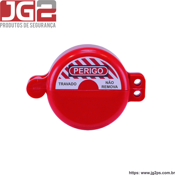 Dispositivo de bloqueio JG2 plástico para válvula de cilindro de gás 1" a 2.1/2"  JGL310-1