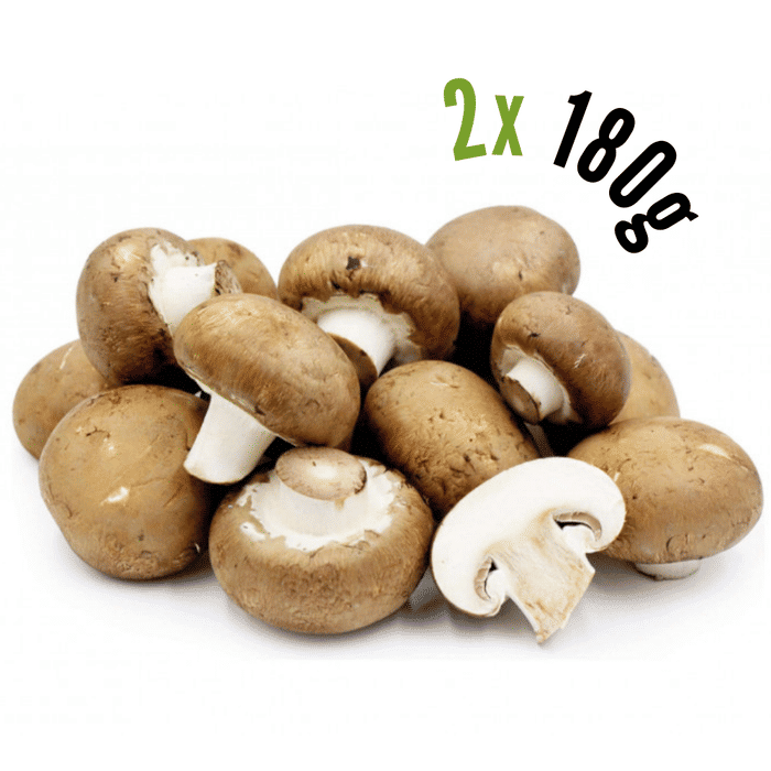 Cogumelo Portobelo Orgânico EM DOBRO - 360g