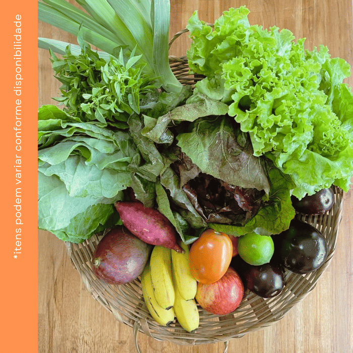 Cesta Orgânica ESSENCIAL - 10 ITENS + BRINDE