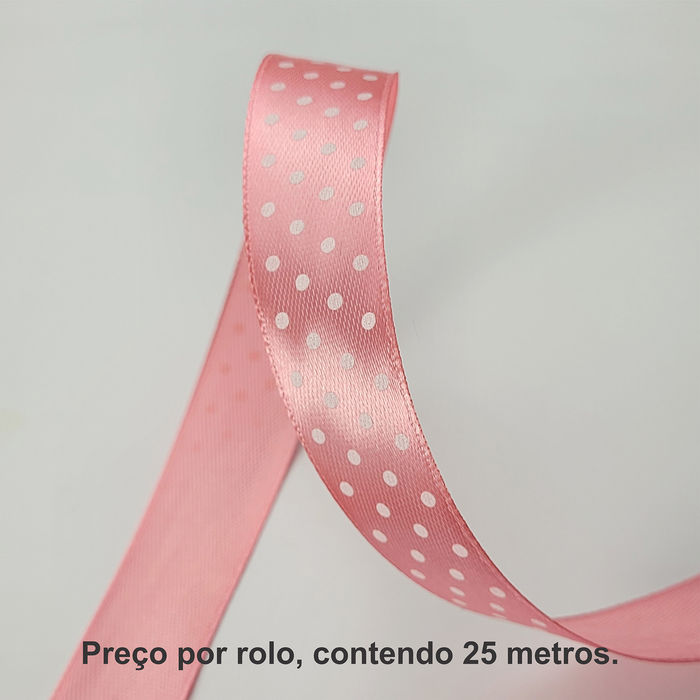FITA CETIM ESTAMPADA - AMFCE508 ROSE