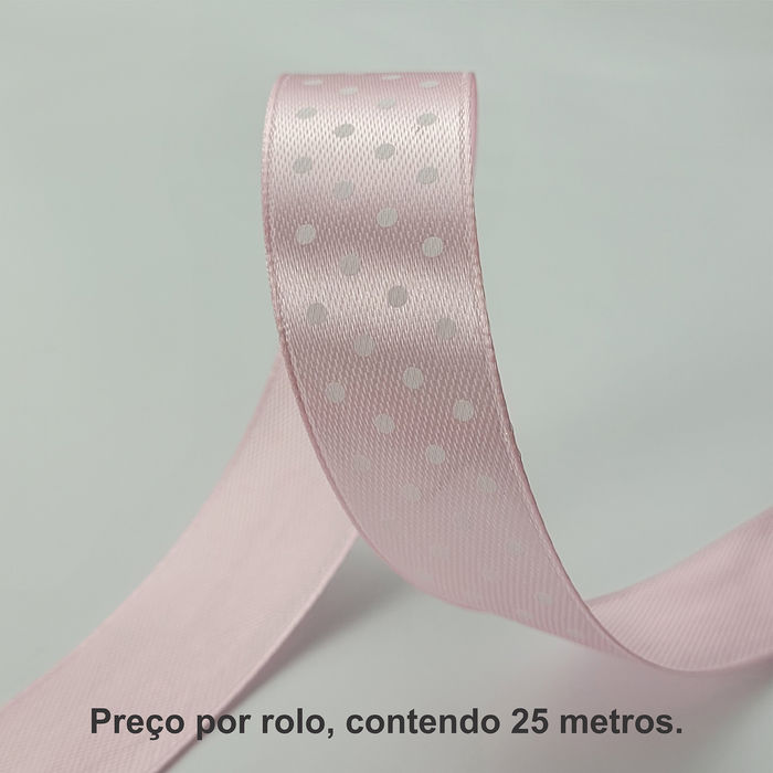 FITA CETIM ESTAMPADA - AMFCE507 ROSA