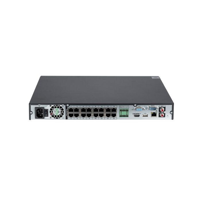Gravador de vídeo com 16 canais IP e 16 portas PoE - NVD 1516-P