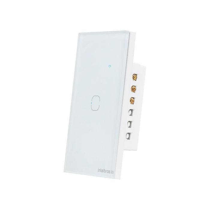 Interruptor touch inteligente zigbee Branco - EZS 1001
