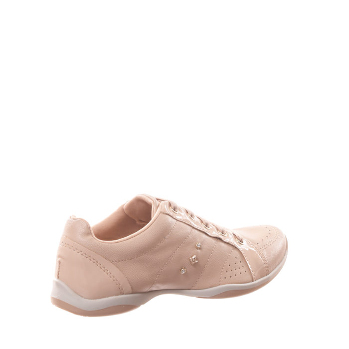 Tênis Cravo & Canela Detalhe Microperfuros Aplicação Logo Rosê