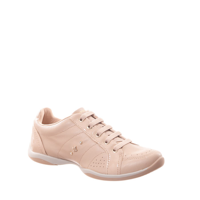 Tênis Cravo & Canela Detalhe Microperfuros Aplicação Logo Rosê