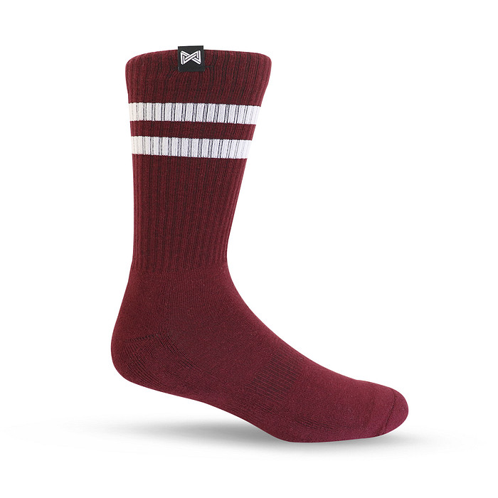 Meia Esportiva Norden Old Style Bordô 44/48