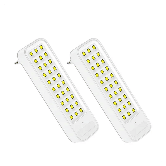 LUMINARIA LED EMERGENCIA BARRA 2W 30 LEDS  C/PLUG BRANCA - AVANT