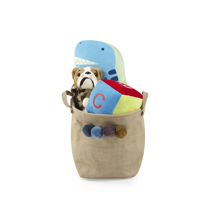 Cesto Organizador Linho Cru - Boho