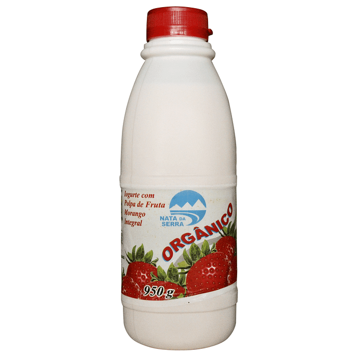 Iogurte Morango Integral 950 g Nata da Serra