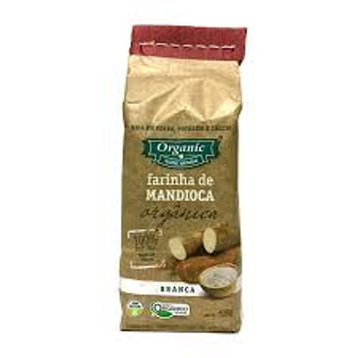 Farinha de Mandioca Crua  500 g  org