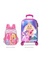 Conjunto de Mala de Bordo 10 kg e Mochila Infantil Barbie Violeta Conjunto de Mala de Bordo 10 kg e Mochila Infantil Barbie Violeta