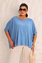 BLUSA MORCEGO - AZUL JEANS