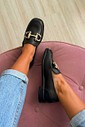 Mocassim Lia Preto Mocassim Lia Preto