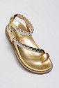 Sandália Duda Dourado Sandália Duda Dourado