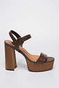 Sandália Cássia Café Sandália Cássia Café