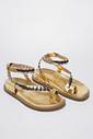 Sandália Duda Dourado Sandália Duda Dourado