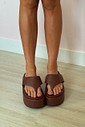 Flatform Deise Marrom Chinelo Plataforma Flatform Deise Marrom Chinelo Plataforma