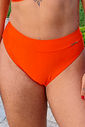 CALCINHA DE BIQUÍNI HOT PANTS CÓS | LARANJA CITRUS
