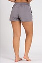 Short Praia Confort Feminino Liso Cinza Short Praia Confort Feminino Liso Cinza