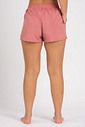 Short Praia Confort Feminino Liso Rose
