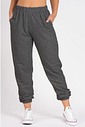 Calça Jogger Color Feminina  Peluciada Mescla Escuro