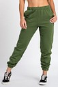 Calça Jogger Color Feminina Verde Militar Calça Jogger Color Feminina Verde Militar