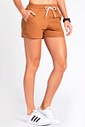 Short de Moletom Feminino Runner Larel Caramelo